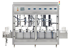 <b>六頭全自動稱重式灌裝機</b>